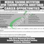 Ayub Teaching Hospital Jobs