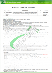 Literacy and Non Formal Basic Education Jobs