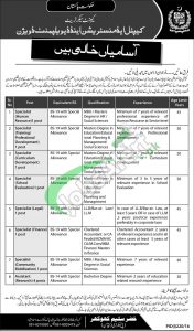 Capital Administration and Development Division Islamabad Jobs