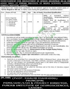 Lahore General Hospital Jobs