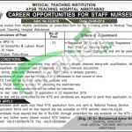 Ayub Teaching Hospital Jobs