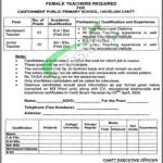 Cantonment Board Havelian Jobs