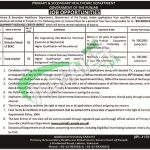 Jobs in Primary and Secondary Healthcare Department