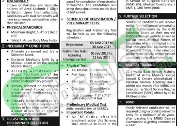 Pak Army Jobs