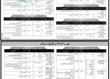 Islamabad Capital Territory Administration Jobs