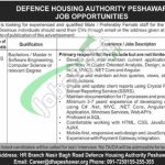Defence Housing Authority Peshawar Jobs