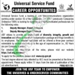 Universal Service Fund Jobs