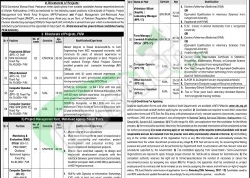 FATA Secretariat Jobs