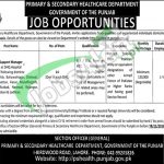 Primary & Secondary Healthcare Department Jobs