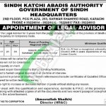 Katchi Abadi Department Sindh Jobs