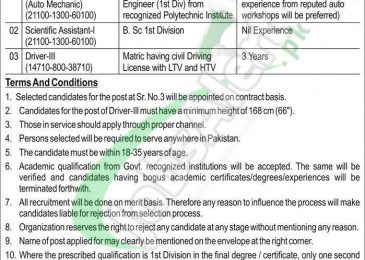 PAEC Jobs 2018