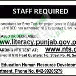 Literacy Department Punjab Jobs