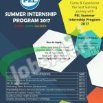 PEL Summer Internship Program