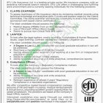 EFU Life Insurance Jobs