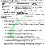 Punjab Police Lahore Jobs