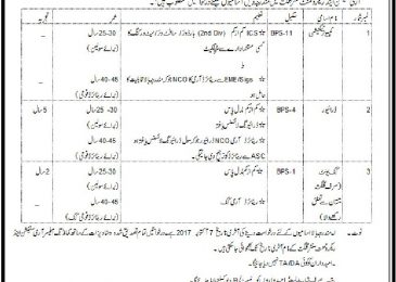 Pakistan Army Jobs