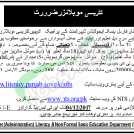 Literacy Department Punjab Jobs