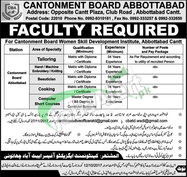 cantonment board