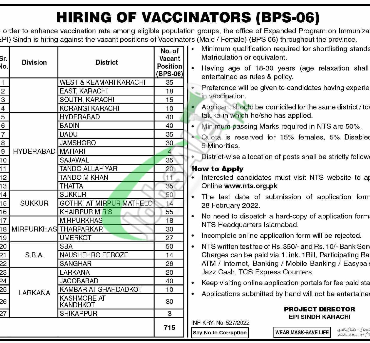 Vaccinator Jobs