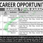 Bahria Town Karachi Jobs 2018 Staff Required Eligibility Criteria ...