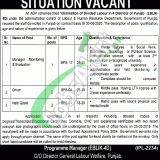 Labour Department Punjab Jobs