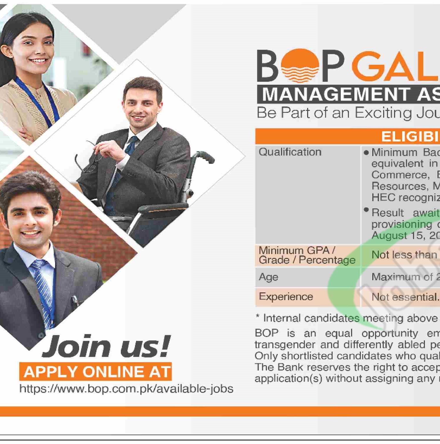 BOP Galaxy Management Associate Program Jobs