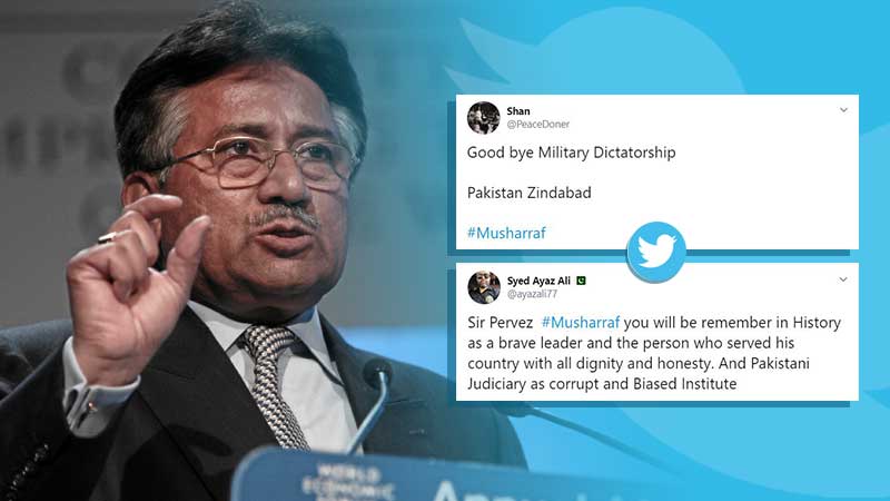 Pakistan Army General Pervez Musharraf tweeter followers shows how credibility he is