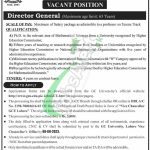 Abdus Salam School of Mathematical Sciences Jobs