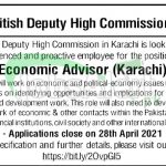 British Deputy High Commission Karachi Jobs