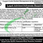  Faisalabad Cattle Market Management Company Jobs