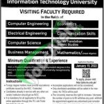 Information Technology University Jobs