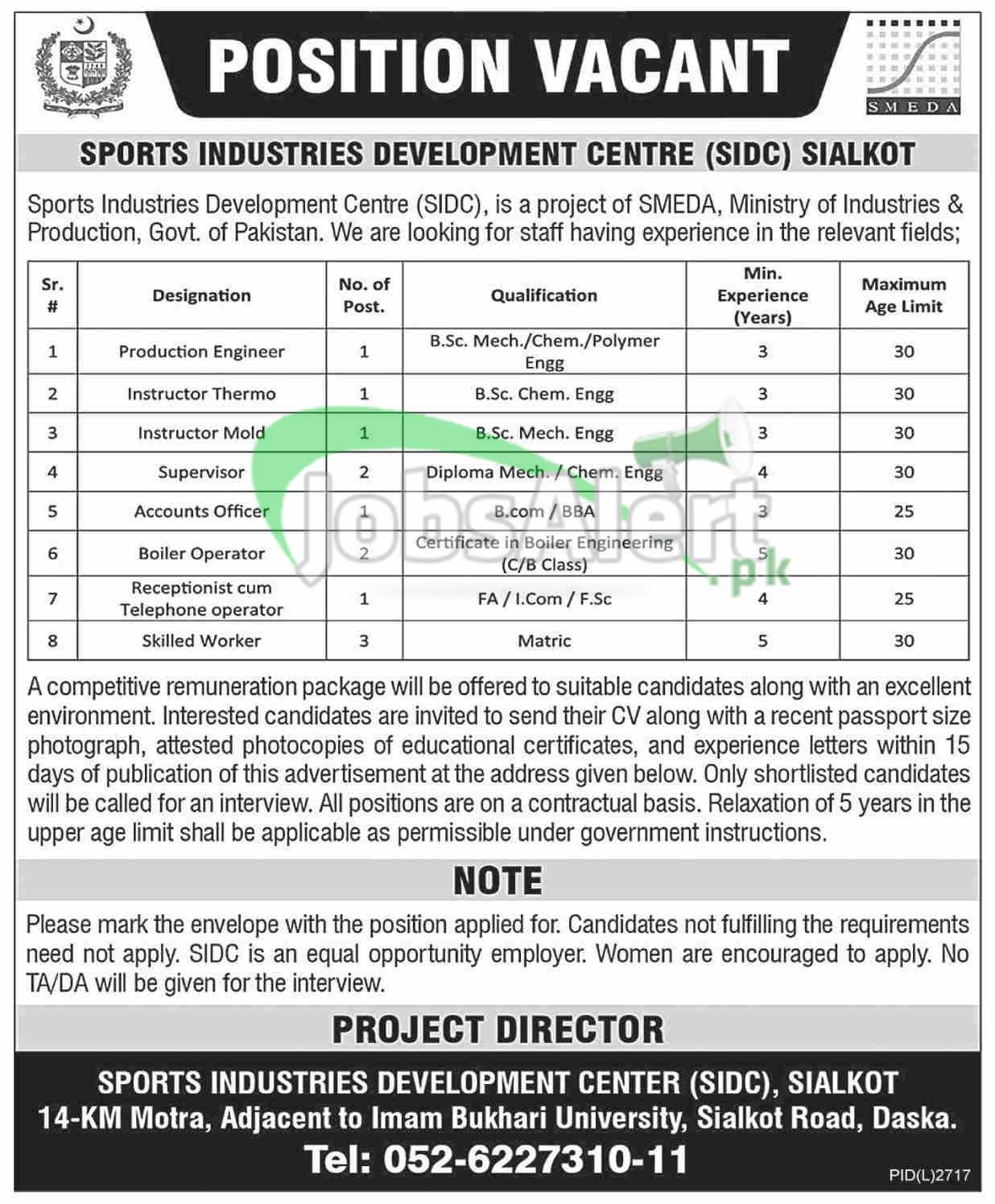 SMEDA Jobs 2022 Small and Medium Enterprises Development Authority Small and Medium Enterprises Development Authority Jobs
