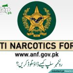 ANF Jobs Roll Number Slip 2026 www.anf.gov.pk Check Written & Physical Test Date