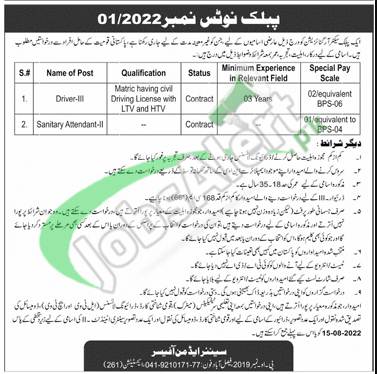 PO Box 2019 Faisalabad Jobs