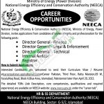 National Energy Efficiency & Conservation Authority Pakistan Jobs