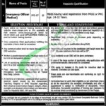 Rescue 1122 Emergency Officer Jobs 2026 Apply Online | ctspak.com Rescue 1122 Emergency Officer Jobs