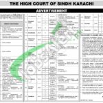 Sindh High Court Jobs