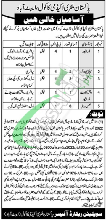 PMA Kakul Jobs