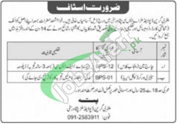 Military Grain Depot Peshawar Jobs