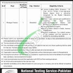 National Testing Service Pakistan Jobs