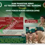 Join Pak Army AFNS