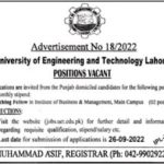 UET Lahore Jobs