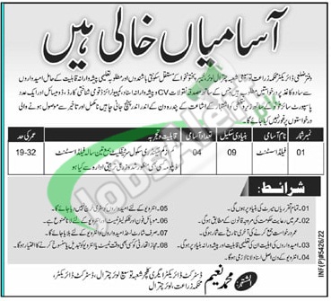 Agriculture Extension Department KPK Jobs