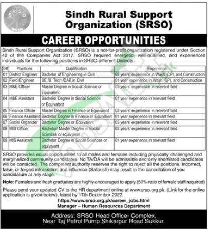 SRSO Jobs