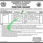 Ministry of Railways Jobs