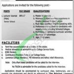 Lawrence College Murree Jobs 