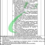 Ministry of National Health Services Islamabad Jobs