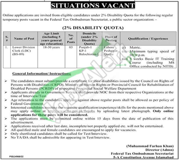 FTO Jobs
