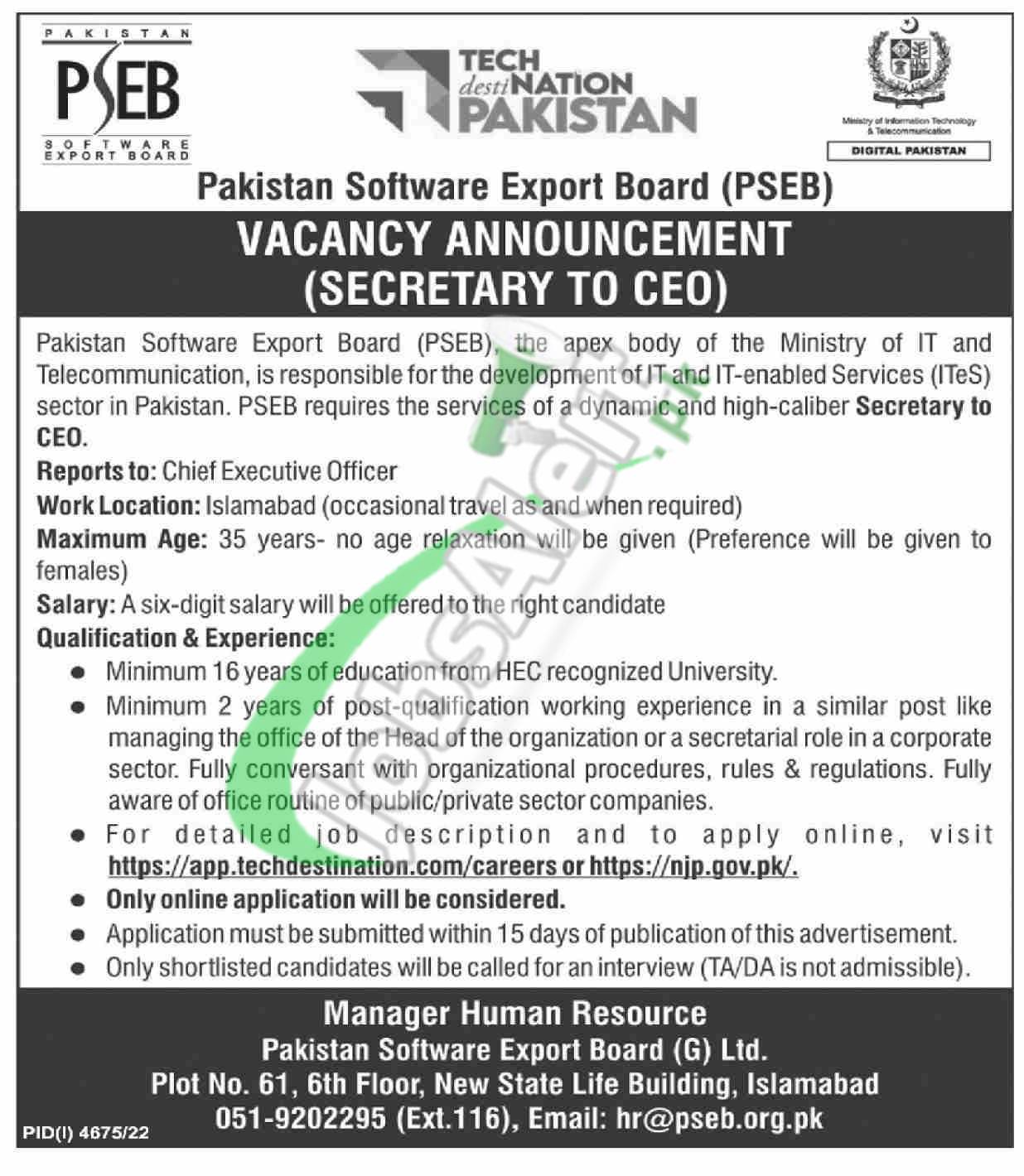 PSEB Jobs