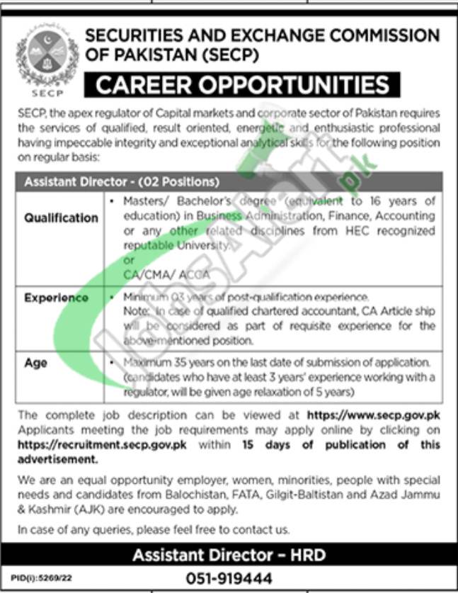 SECP Jobs